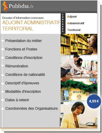 Dossier informations Concours Adjoint administratif